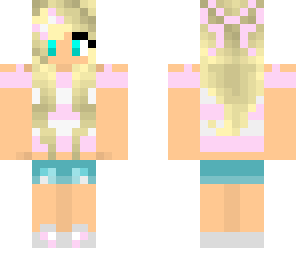 cute girl in pink 