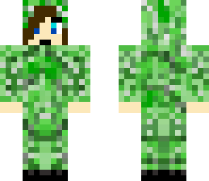 creeper onesie girl