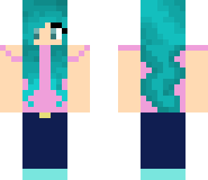 blue girl