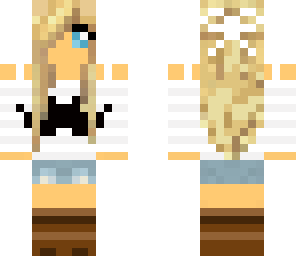 white mustache girl