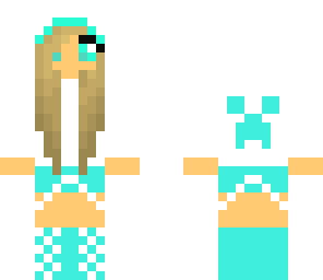 cute little creeper girl