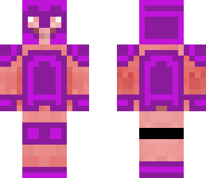 purple pig man