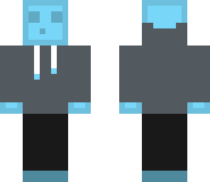 blue hoodie slime