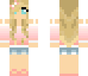 cute pink girl