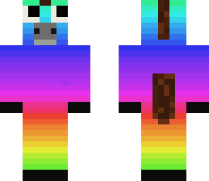 rainbow horse
