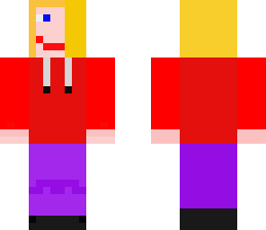 red hoodie girl