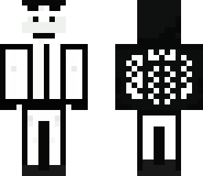 the black and white man