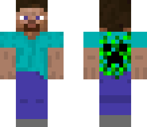 steve infected by creeper