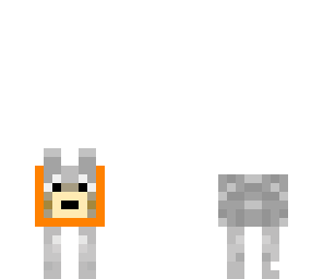 orange wolf