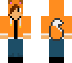 boy in fox hoodie