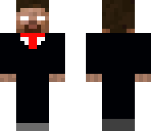 herobrine in a suit