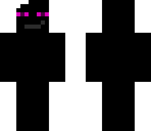 cartoon enderman