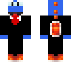 bleu yoshi in a suit xd