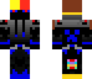 enderman with a hairstyle