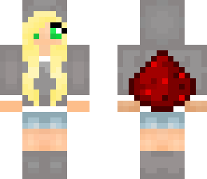 cute redstone girl