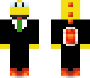 sand yoshi in a suit