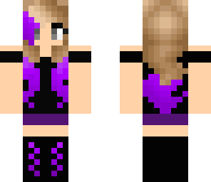 purple girl