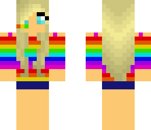 rainbow girl