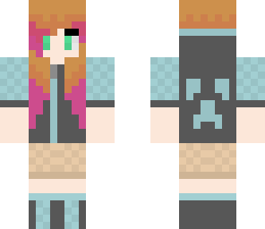 alex's blue creeper girl