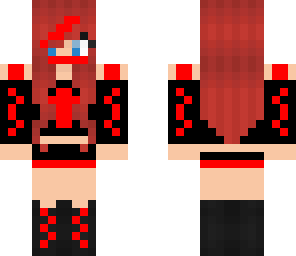 red ninja girl