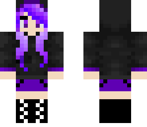 purple girl