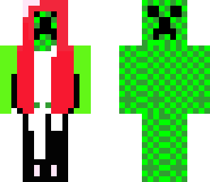 creeper boy and girl