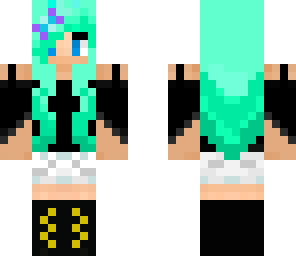 teal hair 