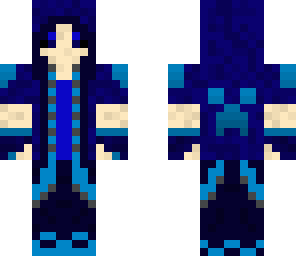 cool blue golem