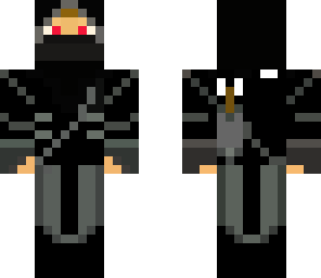 red eyed assassin with quilver and arrow