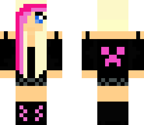 creeper hoodie girl
