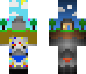 day and night in minecraft