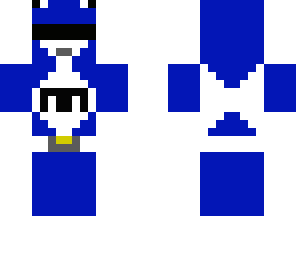 blue minecraft ranger squid