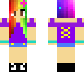 my version of rainbow girl