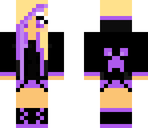 purple creeper girl