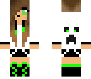 green heaphone girl