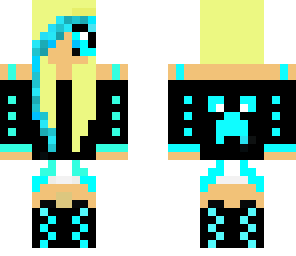 teen blue girl