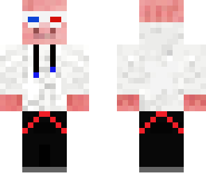 dj pig with 3d glasses