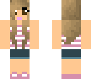 girl edited pink