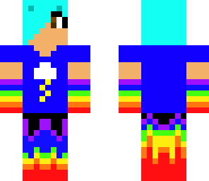 rainbows and lightning