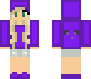 purple slime girl