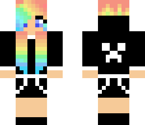 rainbow girl