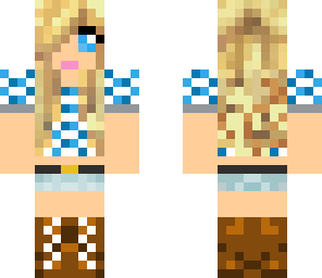 blonde country girl