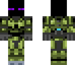 enderman and master chief