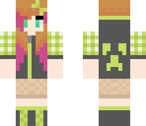 alex's green creeper girl