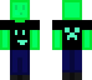 cool green slime dude