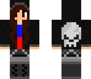 skeleton girl