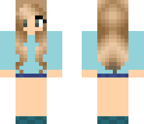 brown blonde girl