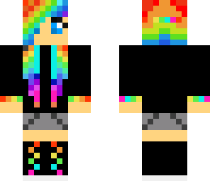 rainbow scene chick