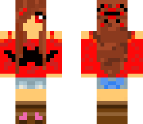moustache brunette girl