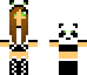 sally in a cute panda costume